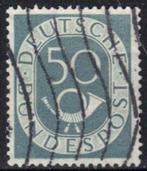 Duitsland Bundespost 1951-1952 - Yvert 20 - Posthoorn (ST), Postzegels en Munten, Verzenden, Gestempeld