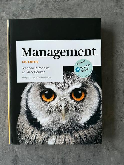 Management 14e editie SPLINTERNIEUW (nooit gebruikt), Boeken, Studieboeken en Cursussen, Zo goed als nieuw, Ophalen of Verzenden