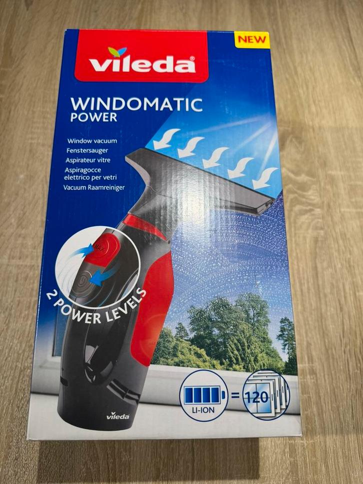 Vileda Windomatic, Maison & Meubles, Produits de nettoyage, Essuie-vitre ou Raclette, Enlèvement ou Envoi