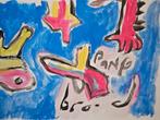 Herman Brood Œuvre unique signée, Enlèvement