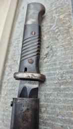 Duitse K98 bayonet  E.U.F Hörster 1940 nummergelijk, Verzamelen, Ophalen of Verzenden