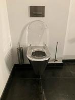 Inox toilet, Ophalen, Gebruikt