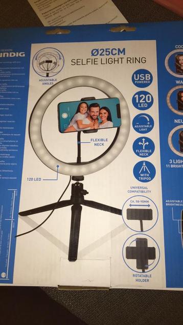 Selfie light ring Grundig, Enlèvement ou Envoi, Comme neuf