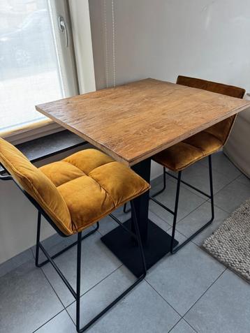 Barkrukken 2x, 2 tabourets, Enlèvement, Comme neuf, Avec repose-pieds