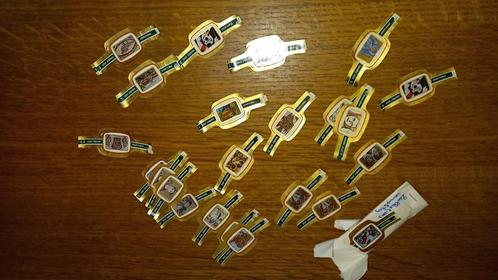 2 collecties vintage sigarenringen, Verzamelen, Rookartikelen, Aanstekers en Luciferdoosjes, Gebruikt, Sigarenbandjes, Ophalen of Verzenden