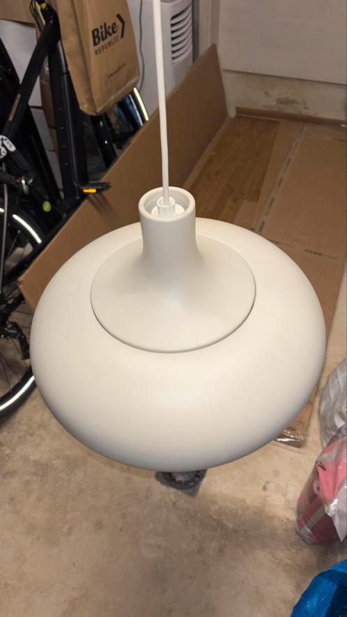 IKEA VÄXJÖ hanglamp beige - 38cm, Huis en Inrichting, Lampen | Hanglampen, Zo goed als nieuw, Minder dan 50 cm, Metaal, Ophalen