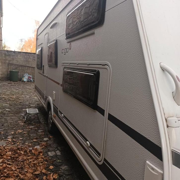 Dethleffs c'go UP 525 KR, Caravanes & Camping, Caravanes, Particulier, Dethleffs, Porte-vélos, Auvent, Mover, Auvent, Enlèvement