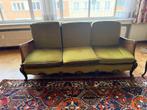Vintage bank- en fauteuilset, Huis en Inrichting, Ophalen, Gebruikt, Hout