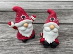 Duo kerstmannen in kunsthars, Diversen, Kerst, Ophalen of Verzenden, Zo goed als nieuw
