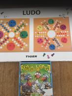 Ludo ( mens erger je niet ) en Regenwormen, Hobby en Vrije tijd, Ophalen, Zo goed als nieuw