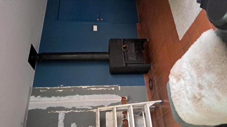 jotul zwaar vermogen, Huis en Inrichting, Kachels, Gebruikt, Houtkachel, Ophalen