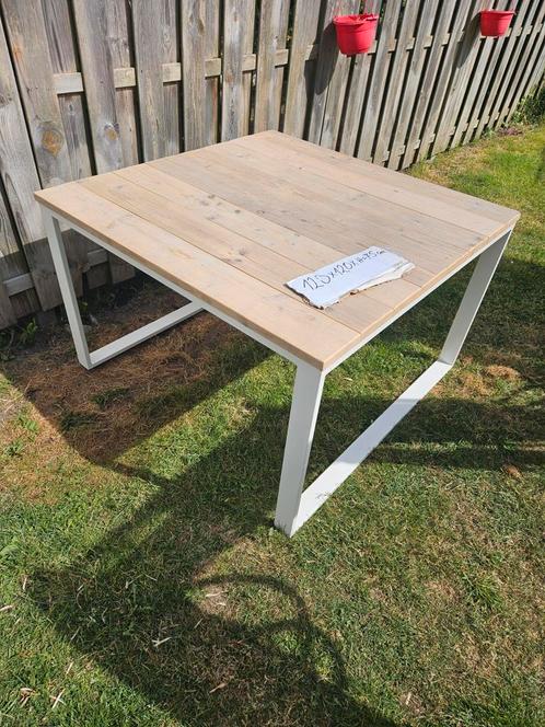 Tuintafels of kruktafels met steigerplanken nieuwe  PURE, Tuin en Terras, Tuintafels, Zo goed als nieuw, Ophalen