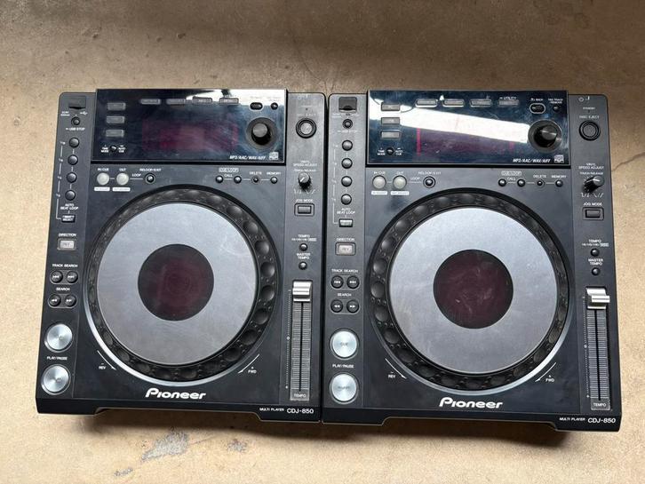 2x Pioneer CDJ 850 in perfecte staat, Audio, Tv en Foto, Cd-spelers, Pioneer, Ophalen of Verzenden