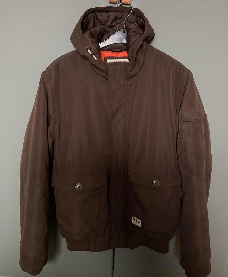 Jack & Jones dikke bruine winterjas, Medium, Kleding | Heren, Jassen | Winter, Bruin, Ophalen of Verzenden