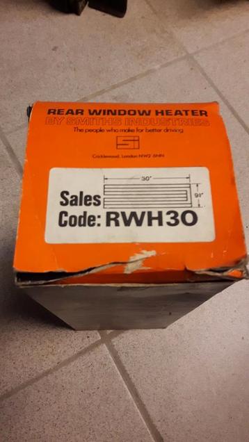 Oldtimer, dégivrage arrière, neuf. beschikbaar voor biedingen