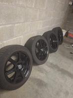 4 stuks 16 inch zwarte licht metalen velgen , exclusief band, Auto-onderdelen, Banden en Velgen, Ophalen, Gebruikt, 16 inch, Velg(en)