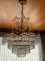 Kristallen luster, Huis en Inrichting, Lampen | Kroonluchters, Ophalen, Gebruikt