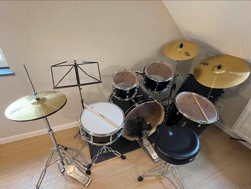Batterie acoustique Pearl Export, Muziek en Instrumenten, Drumstellen en Slagwerk, Zo goed als nieuw, Pearl, Ophalen