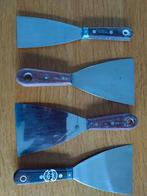 Plamuurmessen met houten steel 4 st., Enlèvement ou Envoi, Utilisé