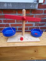 Houten balans weegschaal kleuters, Ophalen, Gebruikt