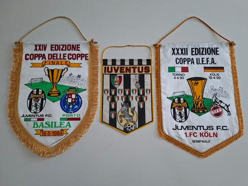3 unieke vintage vaandels Juventus  (nog 2), Verzamelen, Sportartikelen en Voetbal, Zo goed als nieuw, Ophalen of Verzenden