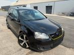 Vw Golf 5 1.9 tdi 105cv boite 6 xenon toit ouvrant full, Auto's, Zwart, Zwart, Leder, 5 deurs