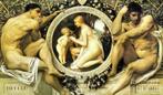 Belle très grande reproduction IDYLLE de Gustav Klimt, Antiquités & Art, Enlèvement
