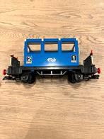 PLaymobil blauwe wagon 1980, Ophalen of Verzenden, Gebruikt, Wagon, Overige merken