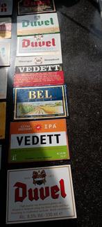 Lotje kleine bieretiketten Duvel Moortgat Breendonk, Verzamelen, Ophalen of Verzenden, Zo goed als nieuw, Duvel