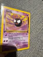 Gastly - first edition, Hobby en Vrije tijd, Verzamelkaartspellen | Pokémon, Ophalen of Verzenden, Zo goed als nieuw