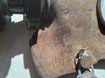 Gasmasker (oorlog) met filet en doos (koker) originele, Ophalen of Verzenden