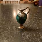 vintage Dayagi Israel koperen en geëmailleerde ewer of pitc, Antiek en Kunst, Ophalen