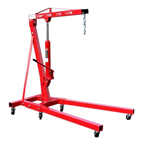 Werkplaatskraan | 2 Ton | Rood | Inklapbaar, Autos : Divers, Outils de voiture, Neuf, Envoi