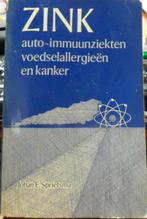 Zink, Johan E. Sprietsma Auto-immuunziekten, voedselallergie, Boeken, Zo goed als nieuw, Verzenden