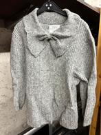 Mooie warme grijze pull met strik - Zara - 152, Ophalen of Verzenden, Zo goed als nieuw