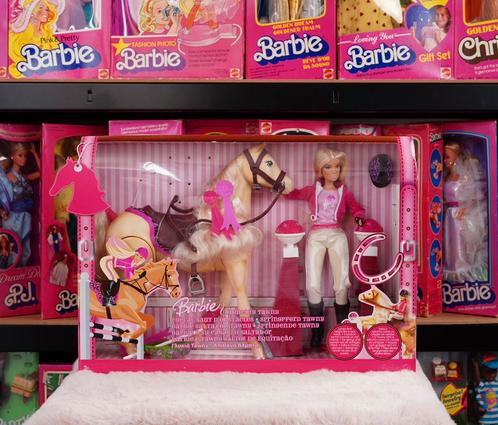 Barbie & Cheval Tawny Sauts d’obstacles de 2006 - L4395, Enfants & Bébés, Jouets | Poupées, Neuf, Barbie, Enlèvement ou Envoi