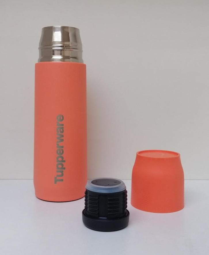 Tupperware™ « Tupp Buddy » Isotherm Fles - oranje, Huis en Inrichting, Keuken | Tupperware, Nieuw, Bak of Kom, Oranje, Verzenden