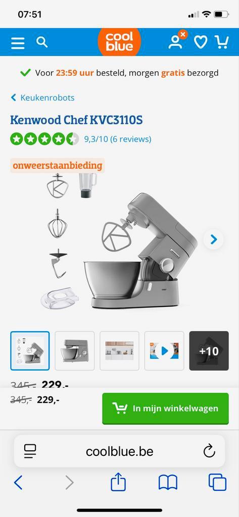 Nieuw met 2 jaar Garantie, Elektronische apparatuur, Keukenmixers, Nieuw, Ophalen of Verzenden