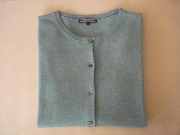 Katoen-Wollen Vest Tommy Hilfiger beschikbaar voor biedingen