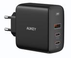 Aukey PA-B6S 65W GaN USB-C lader – gebruikt, Computers en Software, Laptop-opladers, Ophalen of Verzenden, Gebruikt, Aukey