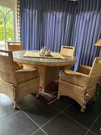 Tafel met 4 stoelen en een zetel, Ophalen of Verzenden