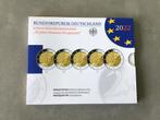Duitsland 5x2 euro Erasmus 2022 Proof, Postzegels en Munten, Munten | Europa | Euromunten, 2 euro, Duitsland, Verzenden
