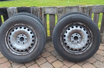 Winterbanden op stalen velg Renault Kangoo