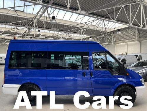 Ford Transit 2.4 Diesel | !110.000KM! | 8+1 LANG | AIRCO, Auto's, Ford, Bedrijf, Te koop, Transit, Airconditioning, Boordcomputer