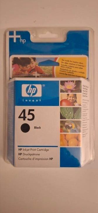 HP 45 grote originele zwarte inktcartridge beschikbaar voor biedingen