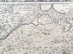 Carte Exactissima Flandriae descriptio, Livres, Atlas & Cartes géographiques, Carte géographique, Avant 1800, Utilisé, Enlèvement ou Envoi