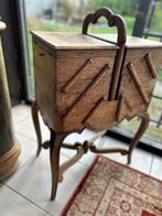 Dit is een vintage naaidoos in mid-century modern stijl, Ophalen