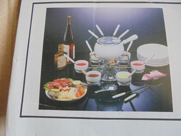 super fondue splinternieuw compleet set+toebehoren, Enlèvement, Neuf