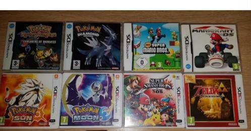 Verschillende DS en 3DS games, Pokémon,Mario,Zelda., Games en Spelcomputers, Games | Nintendo 2DS en 3DS, Gebruikt, Overige genres