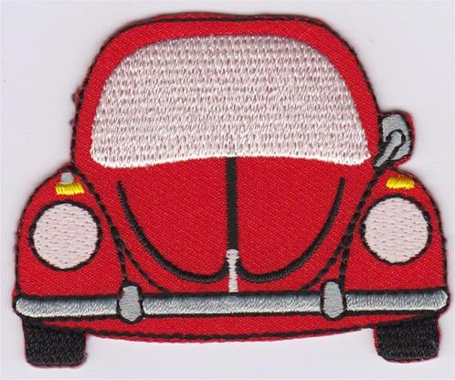 Volkswagen Kever stoffen opstrijk patch embleem #1, Verzamelen, Automerken, Motoren en Formule 1, Nieuw, Verzenden